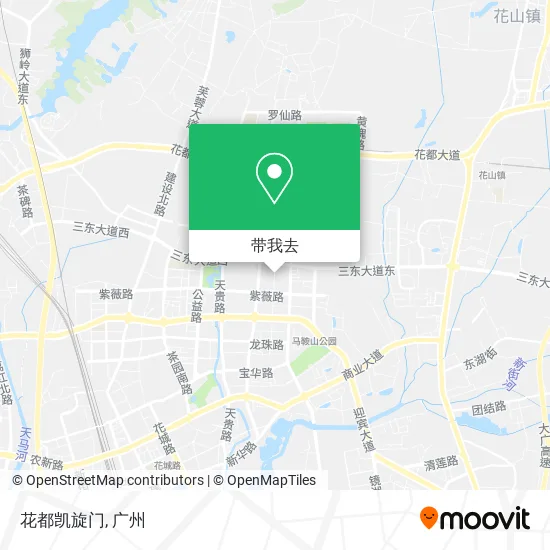 花都凯旋门地图