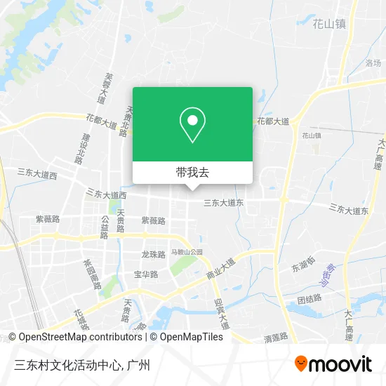 三东村文化活动中心地图