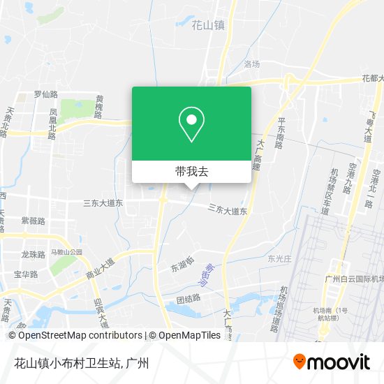花山镇小布村卫生站地图