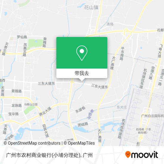 广州市农村商业银行(小埔分理处)地图