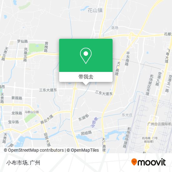 小布市场地图