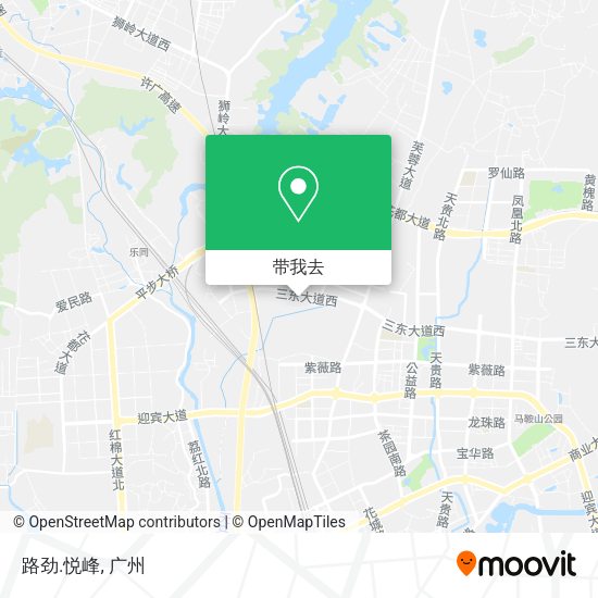 路劲.悦峰地图