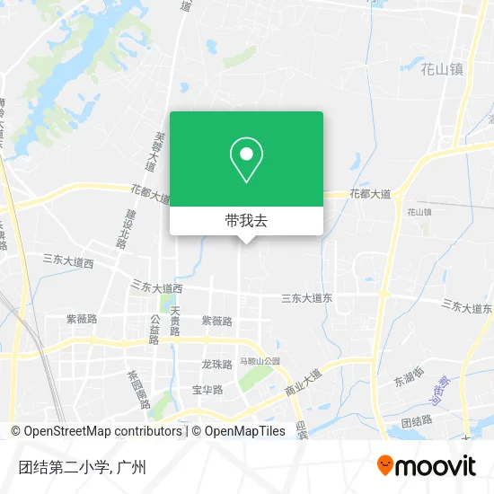 团结第二小学地图