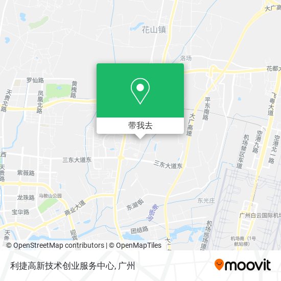 利捷高新技术创业服务中心地图