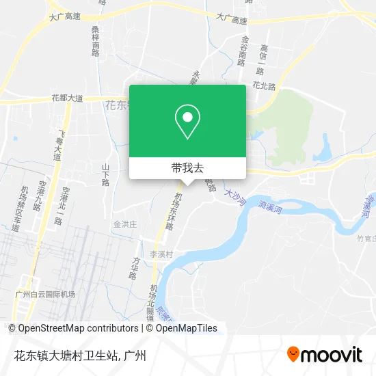 花东镇大塘村卫生站地图