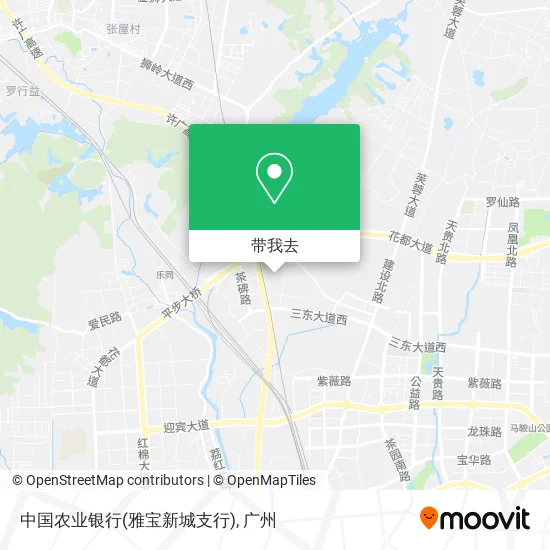 中国农业银行(雅宝新城支行)地图