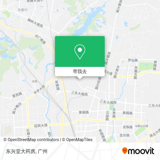 东兴堂大药房地图