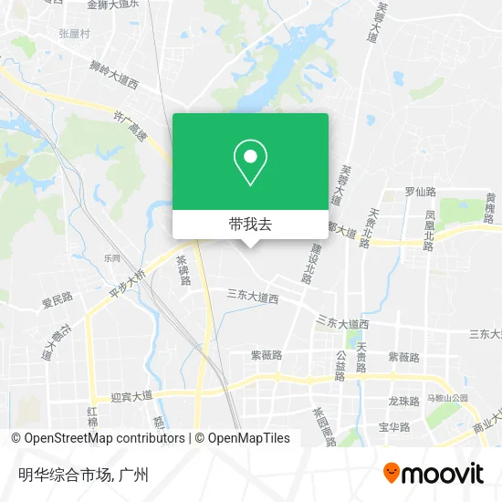 明华综合市场地图