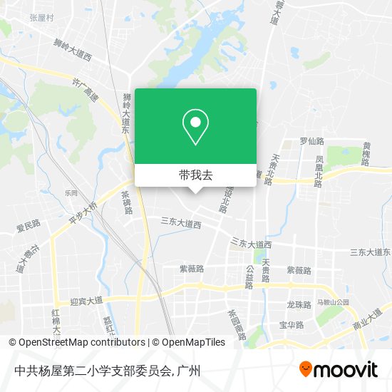中共杨屋第二小学支部委员会地图