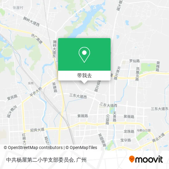 中共杨屋第二小学支部委员会地图