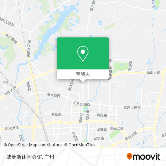 威曼斯休闲会馆地图
