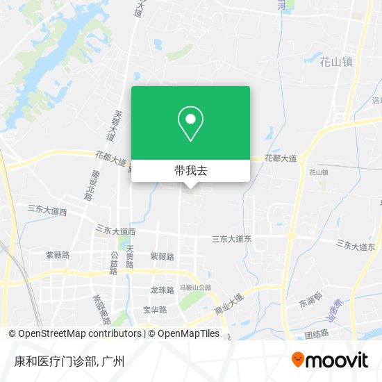 康和医疗门诊部地图