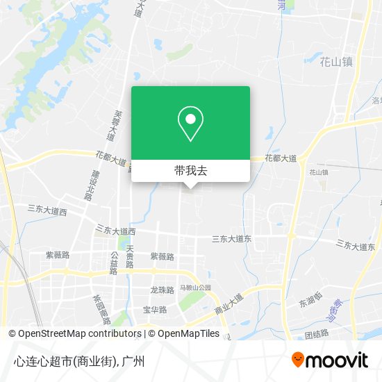 心连心超市(商业街)地图