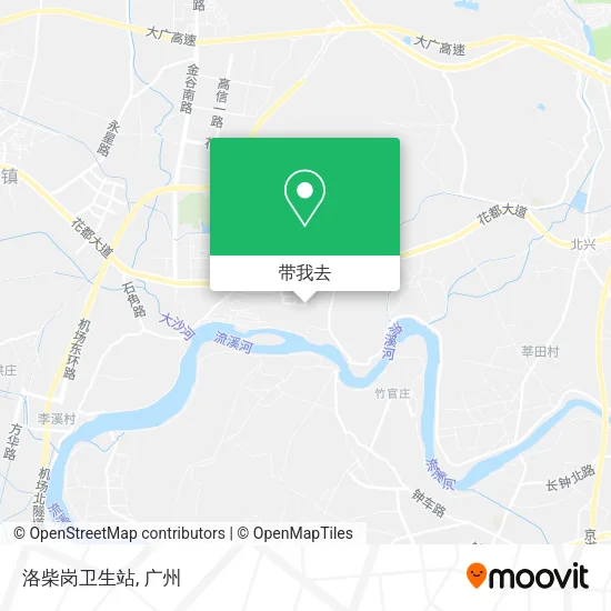 洛柴岗卫生站地图