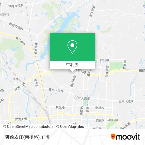 狮前农庄(南榕路)地图