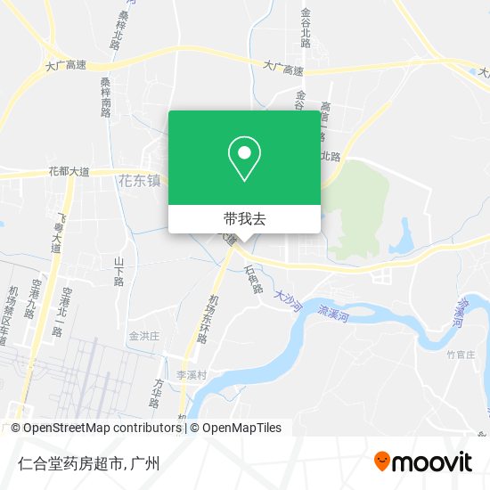仁合堂药房超市地图
