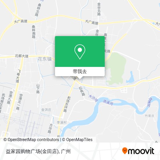 益家园购物广场(金田店)地图