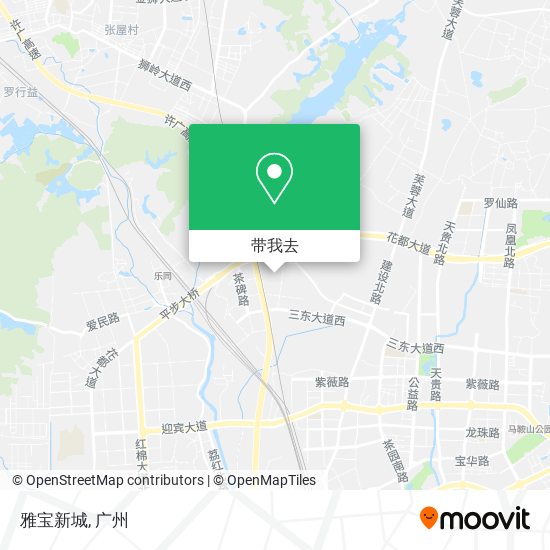 雅宝新城地图