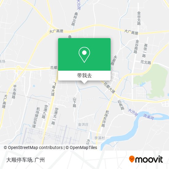 大顺停车场地图