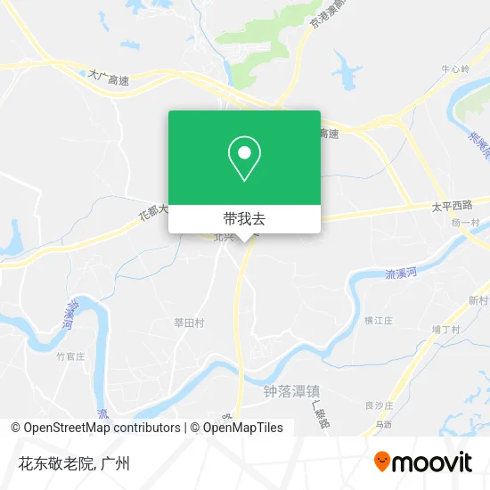 花东敬老院地图