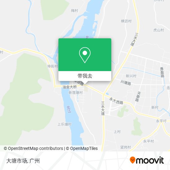 大塘市场地图