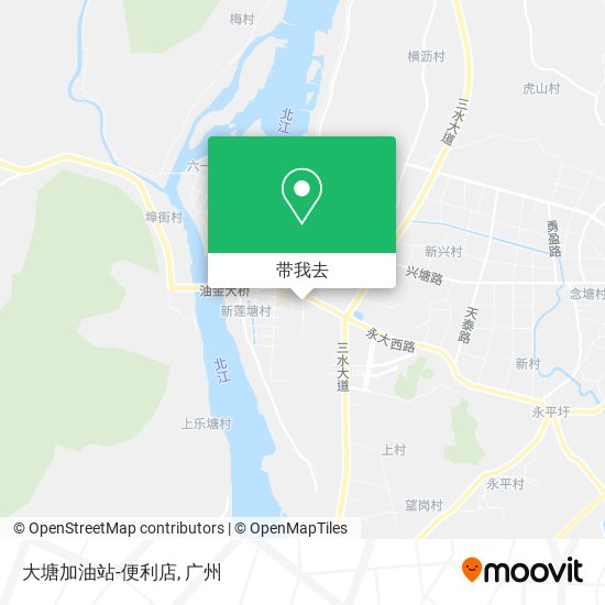 大塘加油站-便利店地图