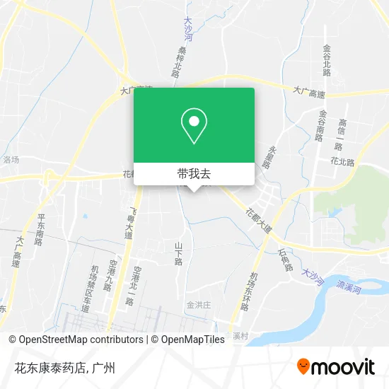 花东康泰药店地图