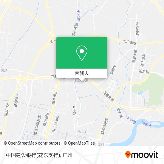 中国建设银行(花东支行)地图