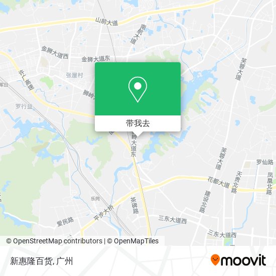 新惠隆百货地图