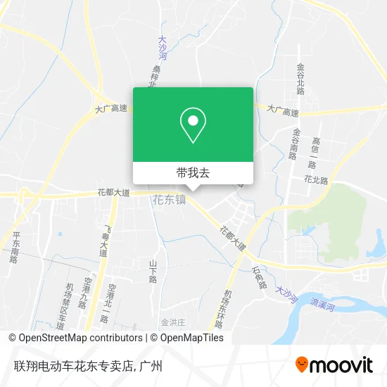 联翔电动车花东专卖店地图