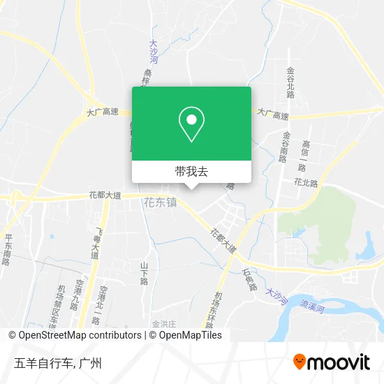 五羊自行车地图