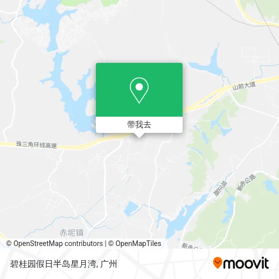 碧桂园假日半岛星月湾地图
