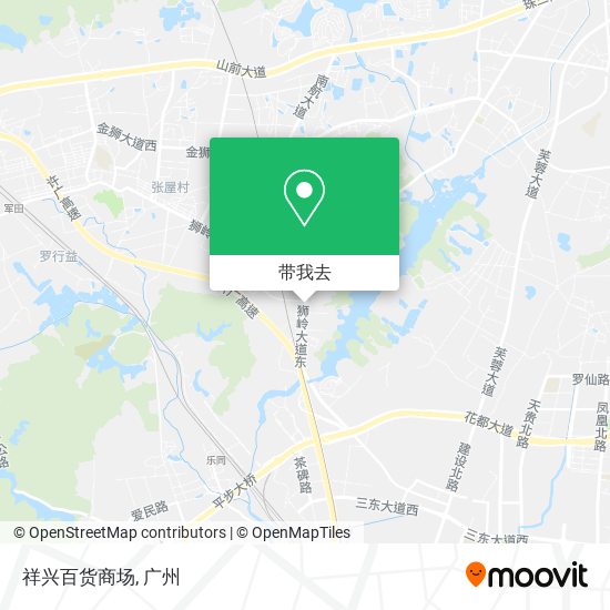 祥兴百货商场地图
