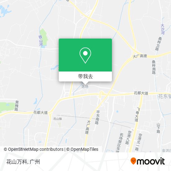 花山万科地图