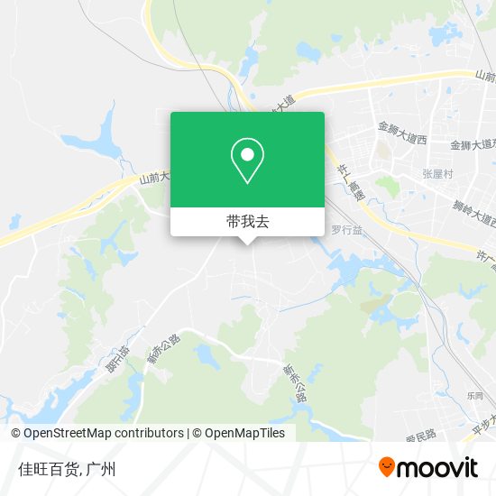 佳旺百货地图