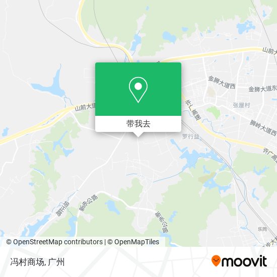 冯村商场地图