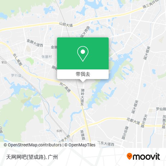 天网网吧(望成路)地图