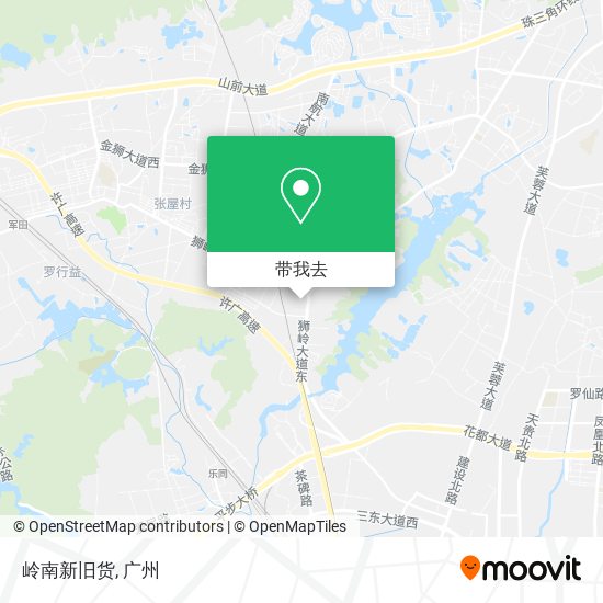 岭南新旧货地图