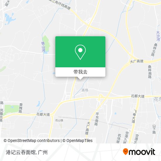 港记云吞面馆地图