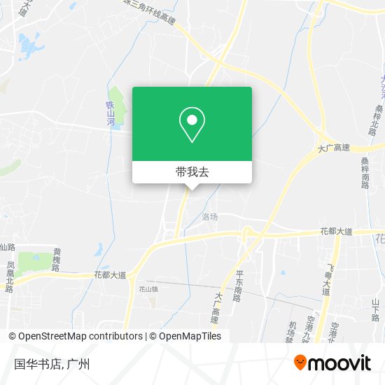 国华书店地图