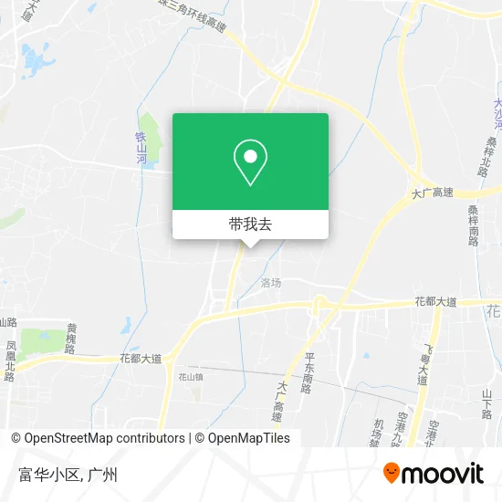 富华小区地图
