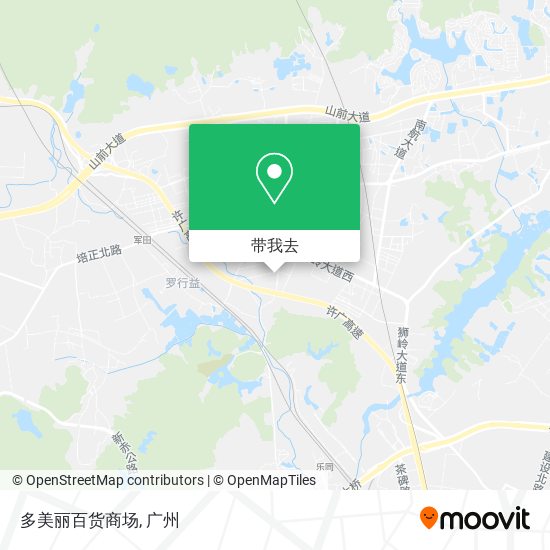多美丽百货商场地图