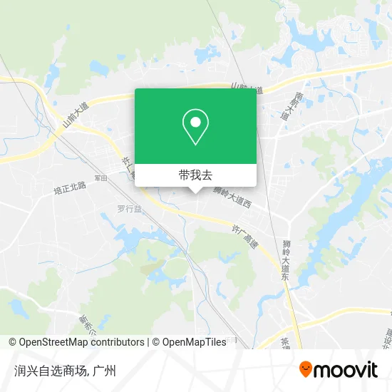 润兴自选商场地图