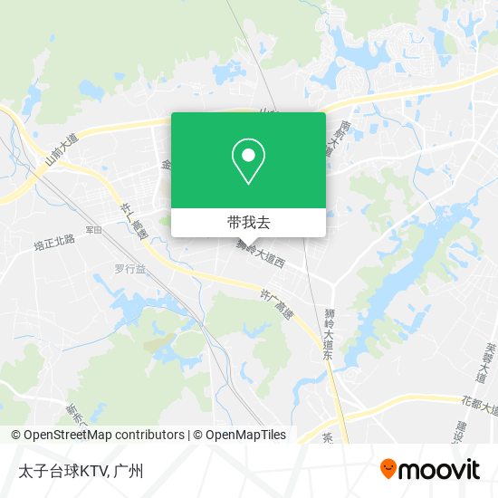 太子台球KTV地图
