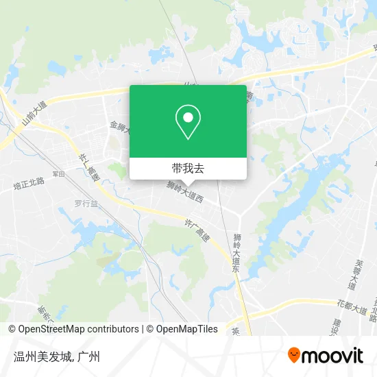 温州美发城地图