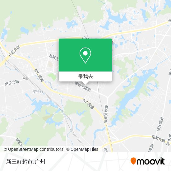 新三好超市地图