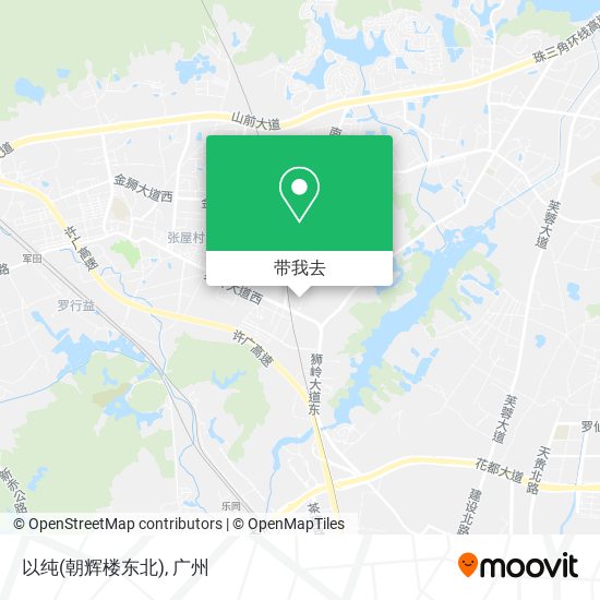 以纯(朝辉楼东北)地图