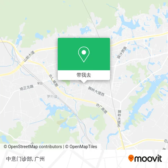 中意门诊部地图