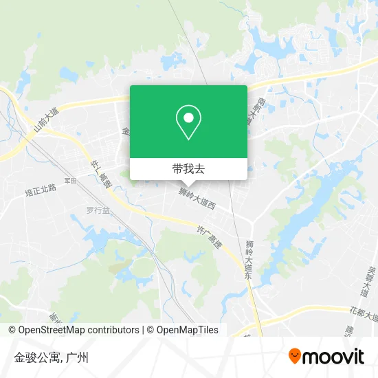 金骏公寓地图