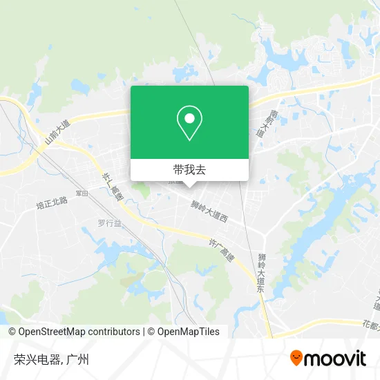 荣兴电器地图
